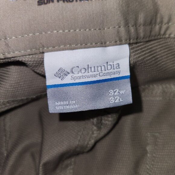 Columbia Mens 32 Convertible Cargo Pants With Zip-Off Legs 4001 - Picture 7 of 11